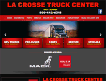 Tablet Screenshot of lacrossetruck.com